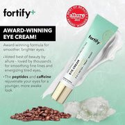 Fortify 9-in-1 Natural Skincare Eye Cream - Anti-Aging & Dark Circle Corrector, Dermatologist Tested - 30ML (Pack of 2) - ...