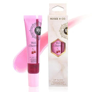 ROSÉE & CO Rosee Lip Gloss Vegan & Cruelty Free Treatment, Professional Make up, Long Lasting Glossy with Shea Butter, Moi...