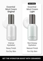 [JUNGSAEMMOOL OFFICIAL] Essential Mool Cream Light 1.7oz | Hydration Moisturizer | for Combination, Oily Skin - Product Image