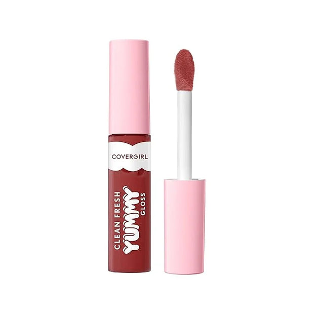 COVERGIRL Clean Fresh Yummy Gloss Daylight Collection, Hydrating, Glossy Shine, Vegan Formula, Moonlight Eclipse 60, 0.33o...