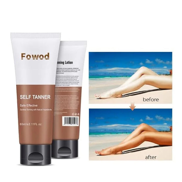 Self Tanners - Get a Gradual Tan with Our Sunless Tanning Lotions, Non-Toxic and Buildable Formula for a Golden Glow on Bo...