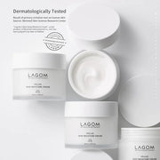 LAGOM Cellus Deep Moisture Cream Natural Moisturizer with Ceramide and D-Panthenol (B5) Snooth Hydrating Nourishing Protec...