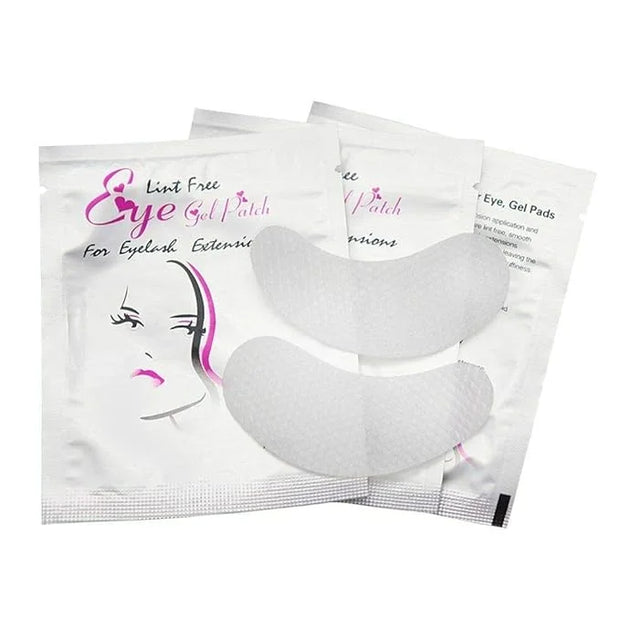 50 Pairs Eyelash Extension Under Eye Gel Pads Lint Free Eye Gel Pads for Eyelash Extension Supplies Beauty Makeup Eye Mask...