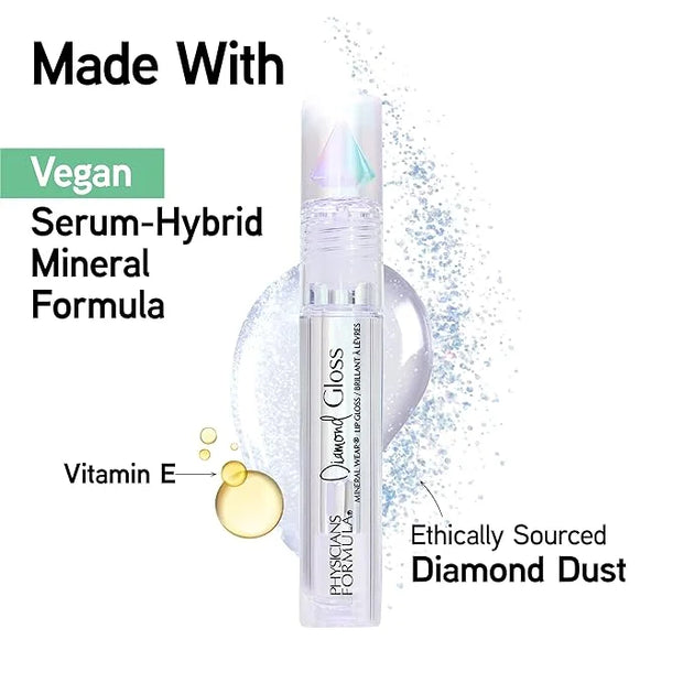 Physicians Formula Mineral Wear® Diamond Gloss Crystal Clear (Pack of 2) - Product Image