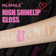 3 PCS High Shine Glitter Lipglossey,Diamond Glitter Lip Gloss Long Lasting Moisturizing Lip Gloss Non-sticky Glossy Glitte...