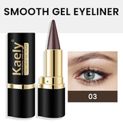 Kaely Brown Gel Eyeliner Pencil,Waterproof Smudge Proof Eye Liner Pen,Cat Eye Goth Halloween Makeup,Eye Black Face Paint L...