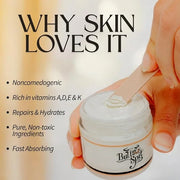 All Natural Whipped Tallow Balm – 100% Grass-Fed Beef Tallow, Organic Ingredients, Handmade Face + Body Moisturizer & Loti...