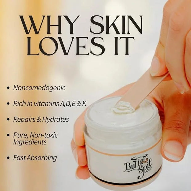 All Natural Whipped Tallow Balm – 100% Grass-Fed Beef Tallow, Organic Ingredients, Handmade Face + Body Moisturizer & Loti...