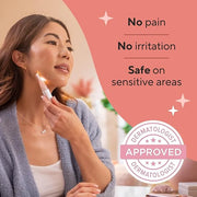 Finishing Touch Lumina Painless Hair Remover, Silver - Product Image