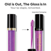 REVLON Lip Gloss, Super Lustrous The Gloss, Non-Sticky, High Shine Finish, 247 Desert Spice, 0.13 Oz (Pack of 4) - Product...