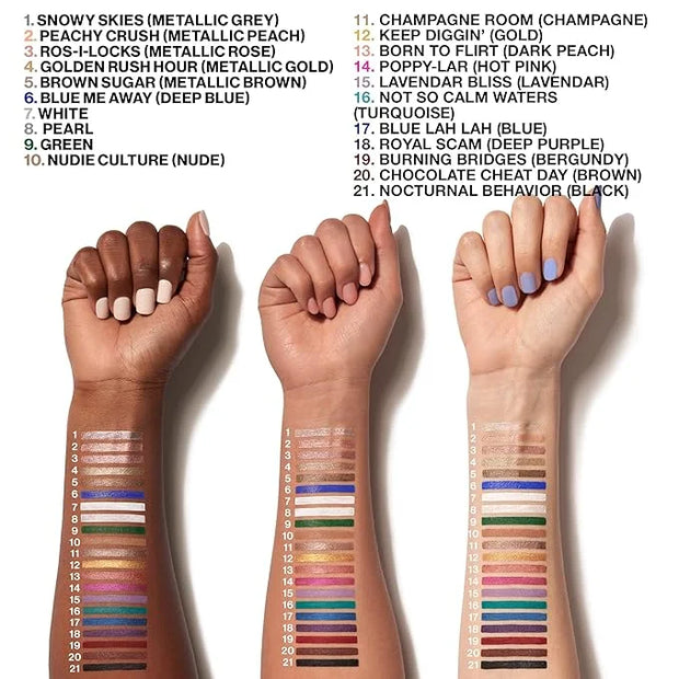 wet n wild Color Icon Cream Eyeliner Eyeshadow Multi-Stick, Moisturizing, Nourishing Velvety Cream-to-Powder Buildable & B...