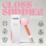 SARELLY CREATIVO LAB | Makeup Set Clear Lip Gloss + Shimmer and Shine | Beauty Vegan Skincare Make Up - Trending Lip Makeu...