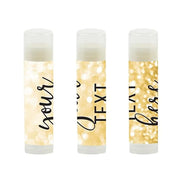 Andaz Press Personalized Lip Balm Party Glitter