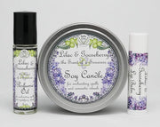 Lilac & Gooseberry Gift Set | Perfume with Soy Candle Tin and Lip Balm | Full Size Products | Yennefer Scent of a Sorceres...