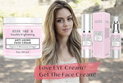 Anti Aging Eye Cream for Women Men. Vegan Eye Cream for Dark Circles Puffiness Wrinkles 1 OZ 50 Days Supply - Product Image