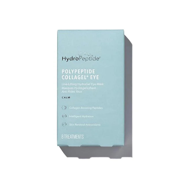 HydroPeptide PolyPeptide Collagel Eye Masks, Line-Lifting Hydrogel Under Eye Patch, Firmer Appearance & Hydration & Dark C...