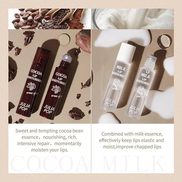 Lip Oil, Lip Balm Set Lasting Night（Pack