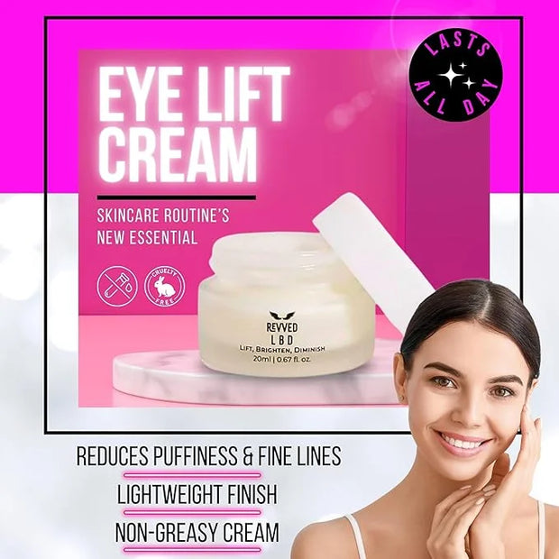 LBD Eye Cream: Lift Brighten Diminish, Reduces Dark Circles, Hydrates - Product Image