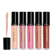 Revlon Super Lustrous The Gloss, 5 Piece Lipgloss Gift Set, Non-sticky High Shine Color in Cream & Pearl Finishes, Pack of...