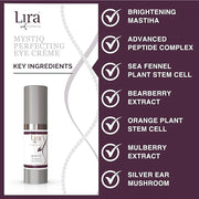 Lira Clinical MYSTIQ Perfecting Eye Cream - Lifting Anti Aging Eye Cream with Collagen Peptides - 0.5 fl oz - Product Image