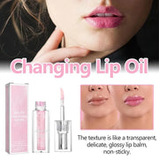 2PCS Magic Color Changing Lip Oil, Moisturizing Nourishing Lip Oil,Light Colour Gloss Non-sticky Lip Oil For Dry Lips Lip ...