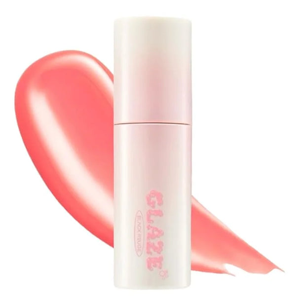 Chewy Lip Glaze, High Shine Lip Gloss, Korean Beauty (GZ02 Fig Fuzz, 3.5 grams) - Product Image