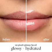 Julep So Plush Lip Oil, Hydrating Lip Treatment, Sheer Color & High-Shine Finish, Infused With Jojoba Oils, Apricot and Av...