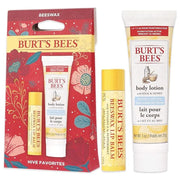 Burts Bees Hive Favorites Kit - Beeswax Unisex 2021-0.15oz Beeswax Lip Balm, 1.0oz Body Lotion with Milk and Honey, 2 Piec...