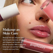 goop Beauty Hydra-Barrier Gel Gloss | Hydrating Lip Gloss to Moisturize & Plump Lips | Hyaluronic Acid & Vitamin E | Glaze...