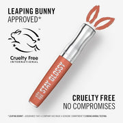 Rimmel London Stay Glossy, 465 Melon-Air, Lip Gloss, Non-Sticky, Color and Shine, Up To 6-Hour Wear, Precise Applicator, 0...