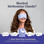 The Eyelid Hygiene Foundation | Self Heating Warm Compress for Eyes | Eye Wipes for Dry Eyes | Eye Compress for Puffy Eyes...