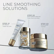 RoC Retinol Correxion Under Eye Cream for Dark Circles & Puffiness, Daily Wrinkle Cream, Anti Aging Line Smoothing Skin Ca...
