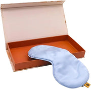 Premium 25 Momme Mulberry Silk Eye Mask for Sleeping (Frosty Blue) - Product Image