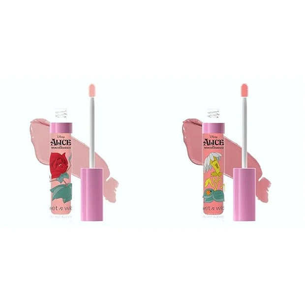 wet n wild We Sing Too & Wildflower Lip Gloss Alice In Wonderland Collection 2pc - Product Image