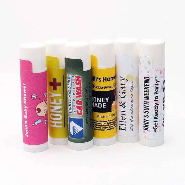 Natural Lip Balm Bulk, Unlabeled Filled, Children.