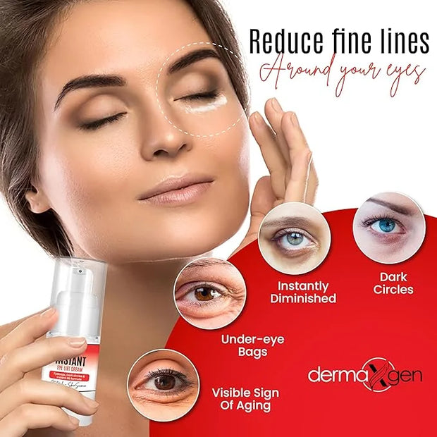 Rapid Reduction Eye Cream - Eye Cream Anti Aging Treatment for Dark Circles - Instant Under Eye Cream - Advanced Peptide S...