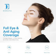 Dongyu Collagen Under Eye Patches: Deep Real Collagen Overnight Eye Gels Mask With Caffeine Peptides Niacinamide - Dark Ci...