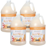 Ginger Lily Farms Botanicals Nourishing Body Wash, Coco Mango, 100% Vegan & Cruelty-Free, Coconut Mango Scent, 1 Gallon Re...
