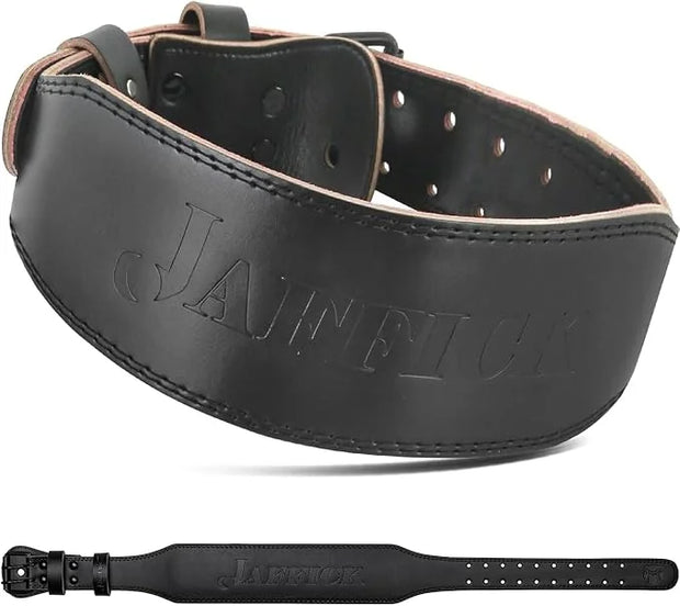 Jaffick Weight lifting Belt for 7MM Leather Pro 4 Inch - Product Image