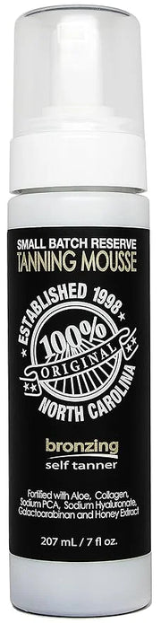 Dark Tanning Mousse w/Instant Bronzer by Famous Dave’s | Sunless Self Tanner | Organic & Natural Ingredients for Medium/Da...