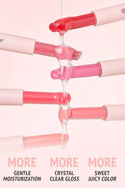 self beauty Veganize Collagen Lip Glass Balm - Hydrating Lip w/Hyaluronic Acid - Vegan Korean Lip Balm Moisturizing Lip Ca...