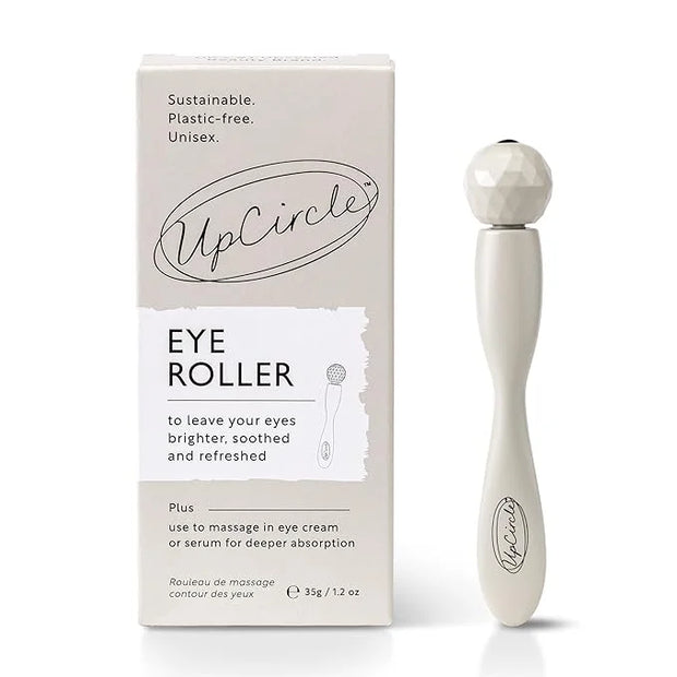 UpCircle Eye Roller 1pc – Metal + Plastic-Free – For Dark Circles + Puffy Eyes – With Cooling Effect to Boost Circulation ...