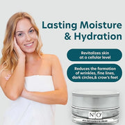 Age-Defiance Eye Cream - Day & Night Moisturizer with Nitric Oxide, Hyaluronic Acid, Complex Peptides, Ceramides - Hydrati...