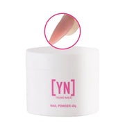 Young Nails Acrylic Cover Powder - Self-Leveling Acrylic Nail Powder, Clear Nude Pink White Acrylic Powder for Nail Extens...