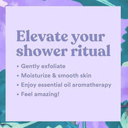 ASUTRA Dead Sea Salt Essential Oil Body Scrub Exfoliator (Soothing Lavender), 16 oz - Ultra Hydrating, Gentle, & Moisturiz...