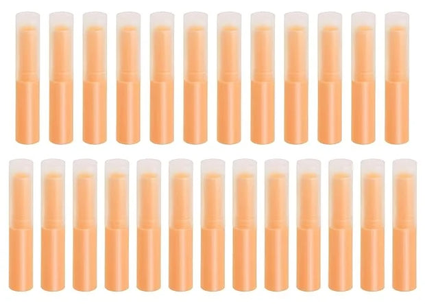 0.14oz Empty Flavored Lip Balm Container (Orange)