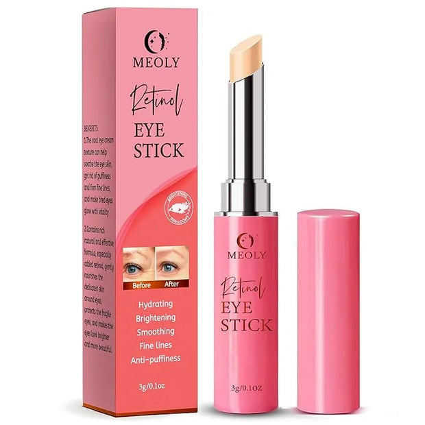 Instant Eye Bag Remover, Retinol Eye Cream for Dark Circles, Under Eye Brightener Stick, Under Eye Cream Anti Aging, Eye C...