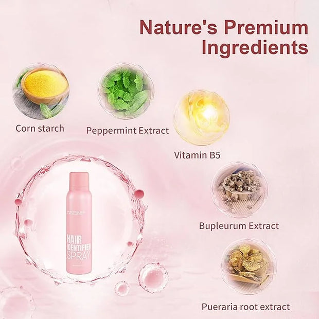 Hair Identification Spray for Facial Shaving - Removes hair and dead skin, Women's Facial Shaving Powder Spray - Moisturiz...