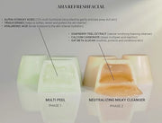 The Glow Ritual System Collection, Activator with AHA Refresh Facial, Skin Renewal Duo, Skin Care Routine, Suitable for Dr...