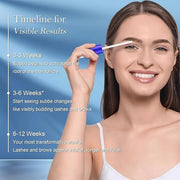 Lash & Brow Growth Serum Kit - Visible Growth in 4 Weeks, 3-Month Supply, Natural Plant Extracts for Longer Eyelashes & Fu...